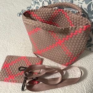 Naghedi Small Tote with crossbody strap